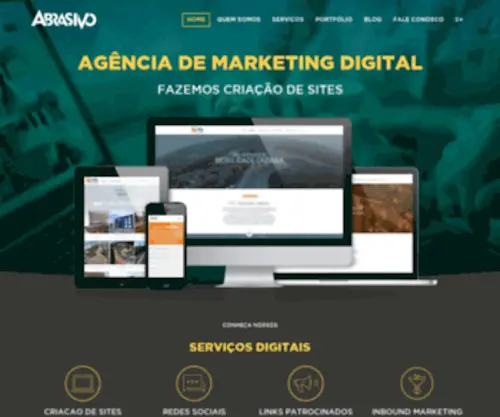 Abrasivodigital.com.br(Agência de Marketing Digital em Salvador atendendo Aracaju e demais regiões do Brasil) Screenshot