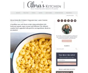 Abraskitchen.com(Real Food Recipes (Mostly Plants)) Screenshot