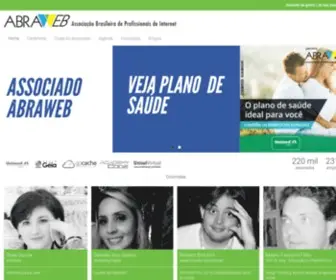 Abraweb.com.br(Associação Brasileira de Web Designers e Webmasters) Screenshot