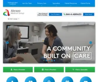 Abrazomedicalgroup.com(Abrazo Medical Group Your Health Comes First The Abrazo Medical Group) Screenshot