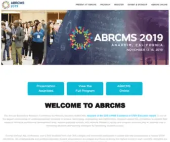 ABRCMS.org(Microbiology) Screenshot