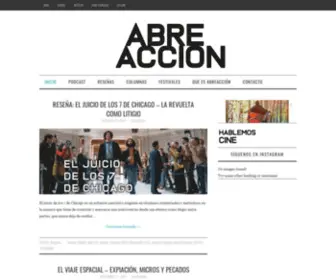 Abreaccion.com(Crítica y Cine Abreaccion) Screenshot