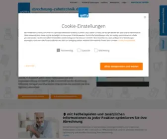 Abrechnung-Zahntechnik.de(Alle Positionen von BEB 97) Screenshot