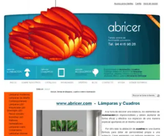 Abricer.com(Tienda online) Screenshot