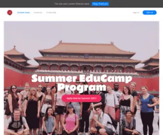 Abridgeeducamp.com(TEFL Summer camps and homestay programs in Asia) Screenshot