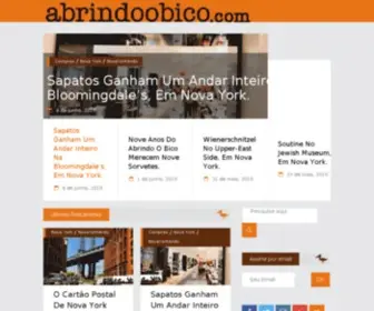 Abrindoobico.com(Abrindo o Bico) Screenshot