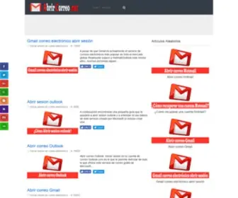 Abrircorreo.net(Abrir correo Hotmail) Screenshot