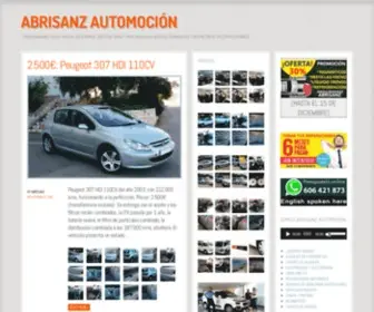 Abrisanzautomocion.com(Mantenimiento programado) Screenshot