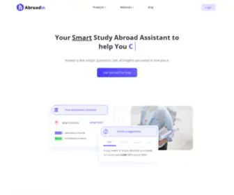 Abroadin.com(Abroadin) Screenshot
