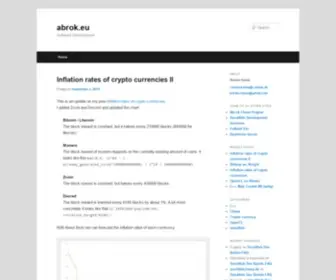 Abrok.eu(Software Development) Screenshot