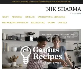 Abrowntable.com(Nik Sharma Cooks) Screenshot