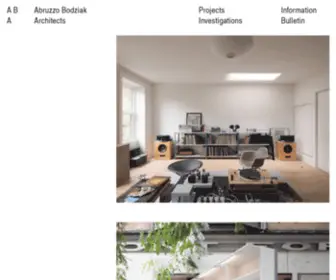 Abruzzo-Bodziak.com(Abruzzo Bodziak Architects) Screenshot