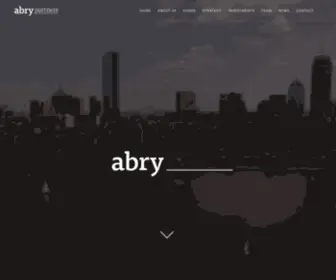 Abry.com(Abry partners) Screenshot