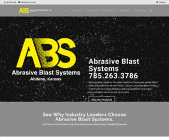 ABS-Airblast.com(Abrasive Blast Systems) Screenshot