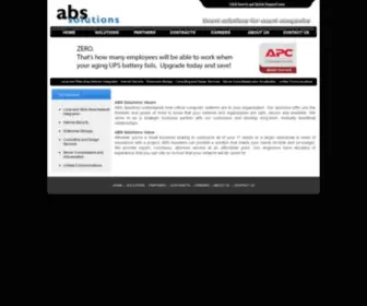 ABS-Solutions.com(Abs solutions) Screenshot