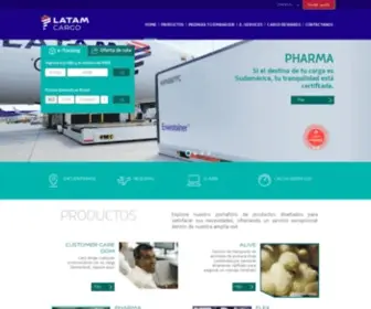 Absacargo.com.br(LATAM Cargo) Screenshot