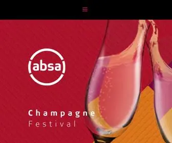 Absachampagnefestival.co.za(Absa Champagne Festival) Screenshot