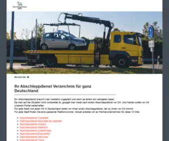 Abschleppdienst-Hilfe.de(Abschleppdienst) Screenshot