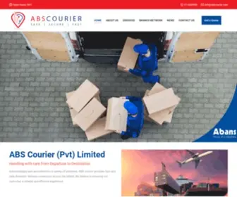 Abscourier.com(ABS Courier) Screenshot