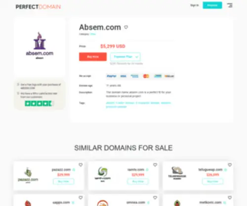 Absem.com(SEO Agency) Screenshot