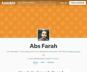 Absfarah.com(Abs Farah) Screenshot