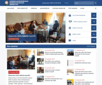 Absheron-IH.gov.az(Azərbaycan) Screenshot