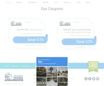 Absherpcc.com(شركة تنظيف في ابوظبي) Screenshot