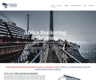 Abshipping.co.za(Africa Bunkering and Shipping) Screenshot