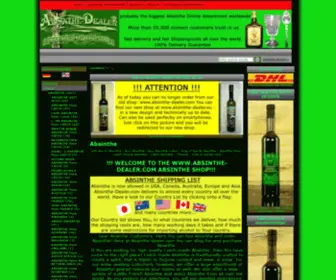 Absinthe-Dealer.com(King of Spirits Gold) Screenshot