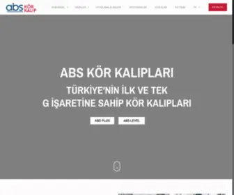 Abskorkalip.com.tr(ABS Kör Kalıp) Screenshot