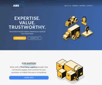 Abslogisticsgroup.com(ABS Logistics Group) Screenshot