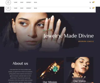 Absmarajewels.com(The Jewelry Store) Screenshot