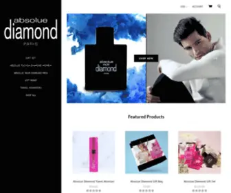 Absoluediamond.com(One of the first things most people learn about diamonds) Screenshot