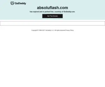 Absoluflash.com(Hugedomains) Screenshot