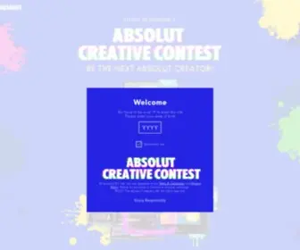 Absolut-Creative-Contest.com(Absolut Creative Contest) Screenshot