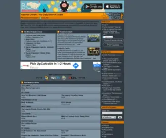 Absolutcheats.com(One of the largest collection of cheats on the internet) Screenshot