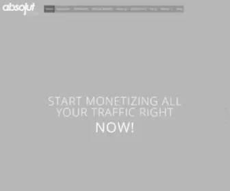 Absolutclick.com(Native advertising platform) Screenshot