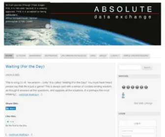 Absolute-Data-Exchange.com(Absolute Data Exchange) Screenshot