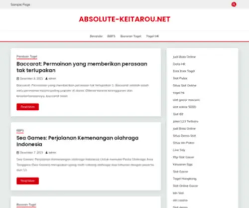 Absolute-Keitarou.net Screenshot
