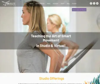 Absolute-Pilates.com(Pilates Charlotte NC) Screenshot