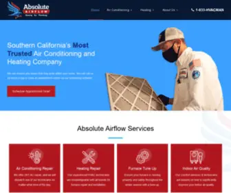 Absoluteairflow.com(Absolute Airflow) Screenshot