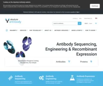Absoluteantibody.com(Antibody Sequencing) Screenshot