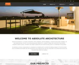 Absolutearchitecture.net(Absolute architecture) Screenshot