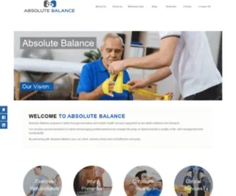 Absolutebalance.com.au(Absolutebalance) Screenshot