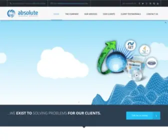 Absolutecorporatesolutions.com(Absolute Corporate Solutions) Screenshot