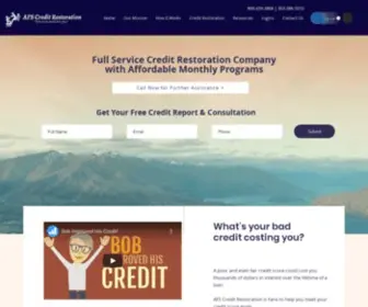 Absolutefin.com(We are a Full Service Credit Restoration Company with Affordable Monthly Program) Screenshot