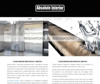 Absoluteinterior.ca(Absolute) Screenshot