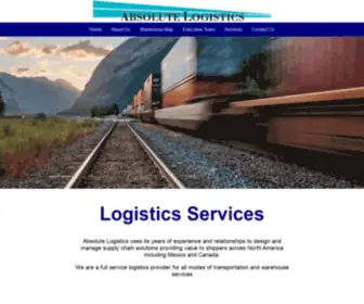 Absolutelogistics.com(Absolute Logistics) Screenshot