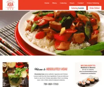 Absolutelyasia.com(Absolutely Asia) Screenshot