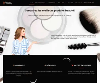 Absolutelyglamourous.fr(Glamour et Paillettes : guide des meilleurs produits beauté du web) Screenshot